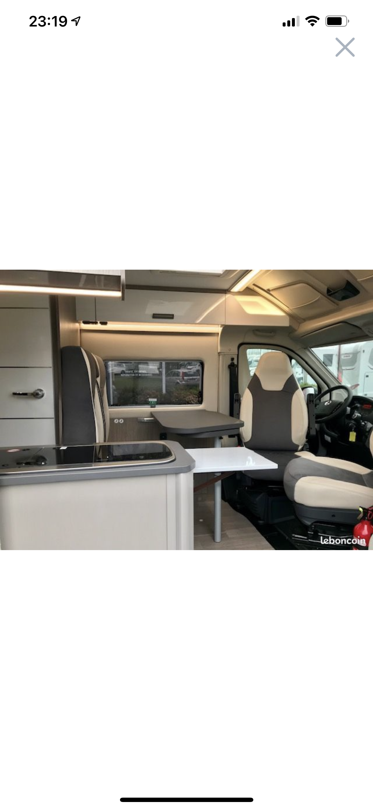 camping-car CHALLENGER V 114 MAX   intérieur / coin salon